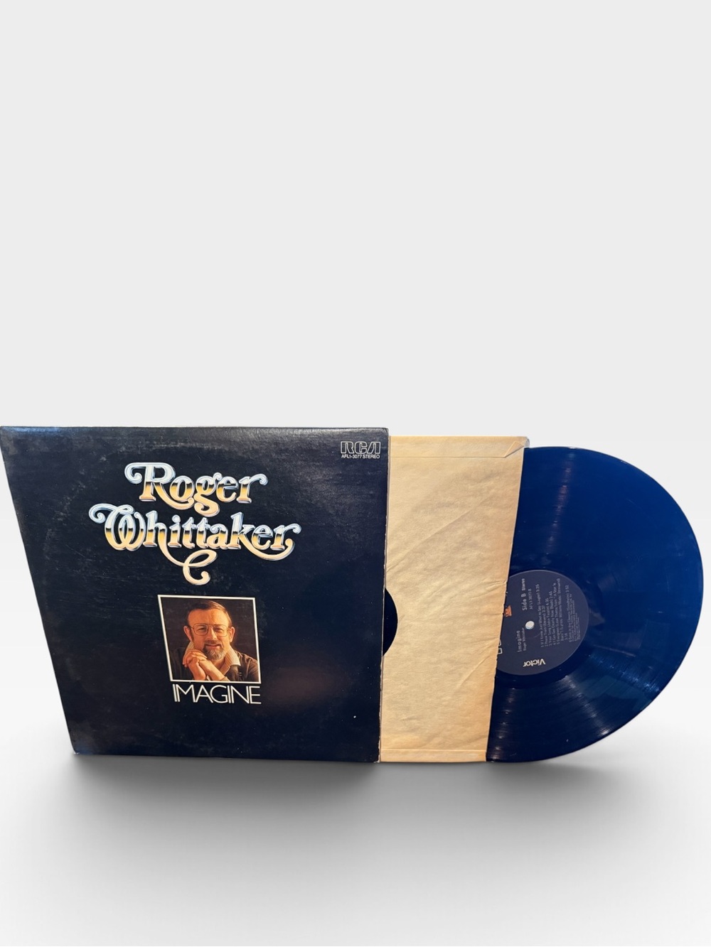 1978 Roger Whittaker Imagine Pop Vinyl LP 1977 RCA 12" Black